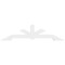 Ekena Millwork Vanguard Architectural Grade PVC Gable Bracket, 72"W x 18"H x 2"D x 4"F, 6/12 Pitch GBP072X18X0204VAN00 - alternate 3